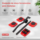 Conjunto de Ferramentas para Movimentação de Cargas Pesadas