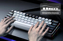 Teclado Mecânico Barato Switch Vermelho, RGB, Cabo Destacável