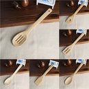 Conjunto de 6 Peças de Colheres e Espátulas de Bambu para Cozinha