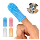 Escova de Dedo para Cães - Limpeza Suave e Cuidado Dental