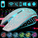 Mouse wireless Gaming Mouse 2.4G RGB  1600 Mouse For PC