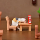 Miniaturas de Gato de Resina - Encanto e Diversão para Sua Decoração!