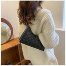 Bolsa de Ombro Padrão Diamante - Estilo e Sofisticação