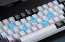 Teclado Mecânico Barato Switch Vermelho, RGB, Cabo Destacável