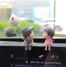 Adesivos de Casal Balão - Amor e Alegria para Seu Carro!