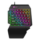 Teclado Gamer Mini USB Ultra Slim de 35 Teclas