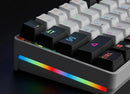 Teclado Mecânico Barato Switch Vermelho, RGB, Cabo Destacável
