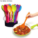 Colher de Silicone Flexível - A Revolução na Sua Cozinha!